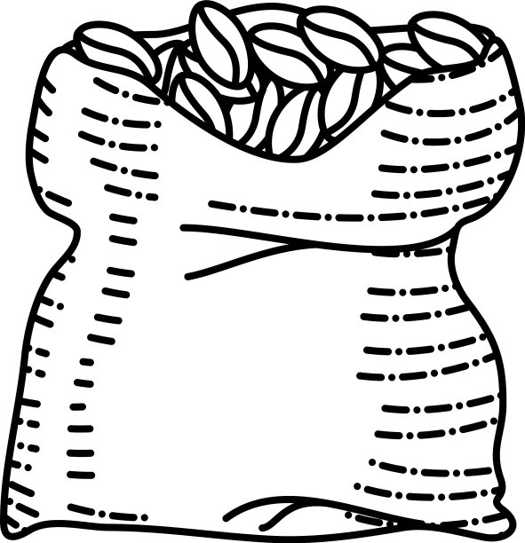 袋咖啡颗粒图片下载