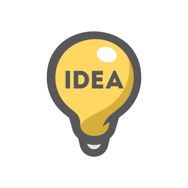 灯泡创意图标卡通图片下载