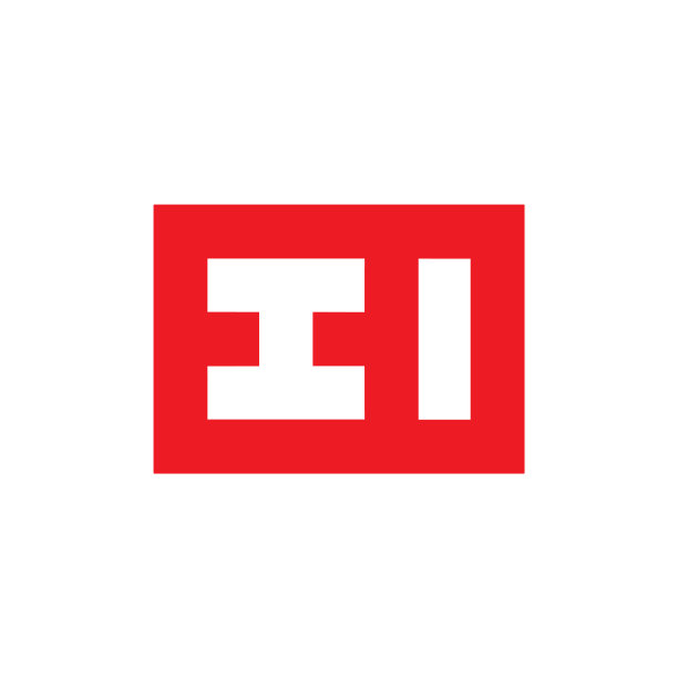 抽象字母h I简单几何标志图片下载