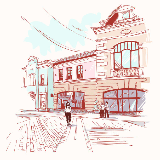 城市景观图片下载