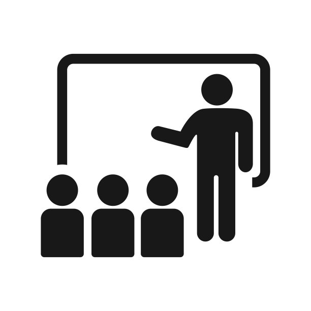 老师图标。教室图标矢量插图图片下载