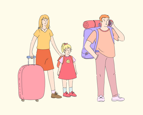 组团旅游旅客候机图片下载