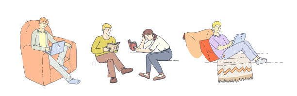 自由职业者工作学习图片下载