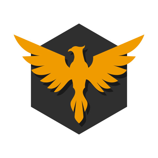 插图向量图形金鹰标志图片下载