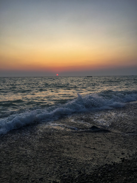海上日落图片下载