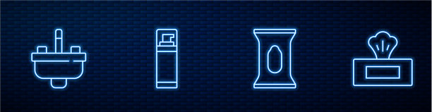 设定线湿擦包面盆与水龙头图片下载