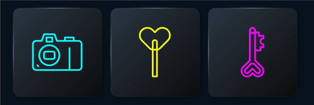 将线相机键设为心形图片下载