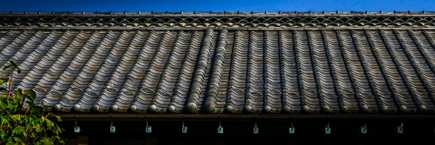 江户时代瓦屋顶图片下载