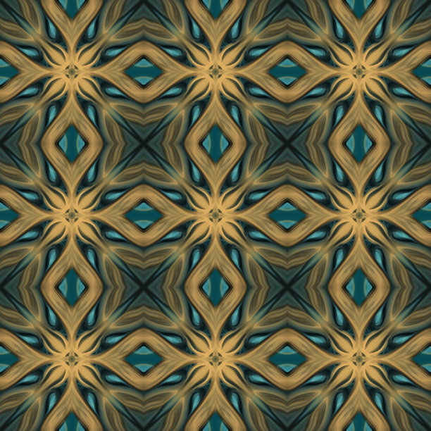 无缝观赏抽象花卉图案图片下载