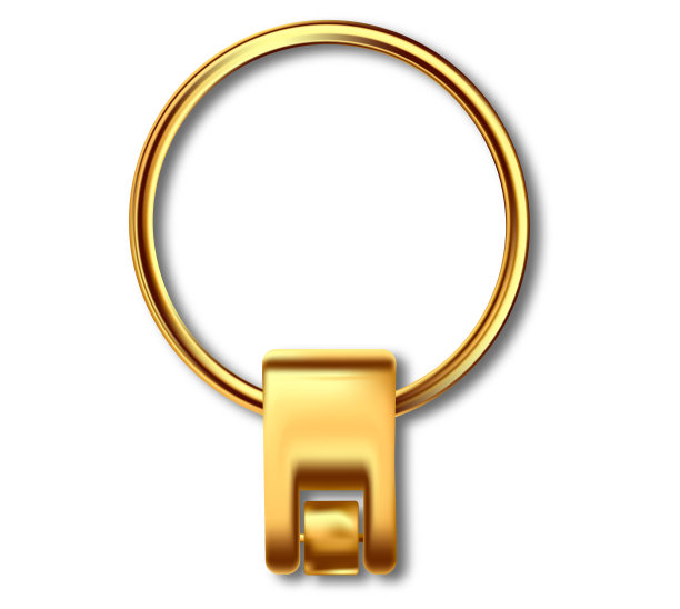 皮革钥匙链，饰品钥匙圈模型。钥匙持有人和breloque插图。钥匙环持有人孤立在白色背景。空白的配件。图片下载