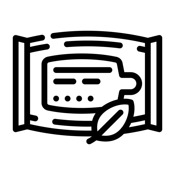 简单种类的洁肤洁面湿巾用于卸妆线图标矢量插图图片下载