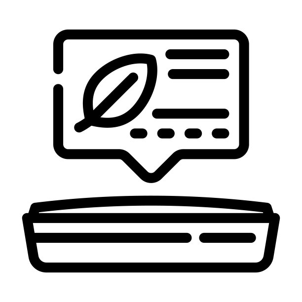 石蜡有机化妆品线图标矢量插图图片下载