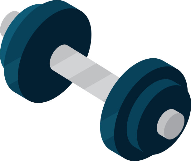 健身房健身杠铃图片下载