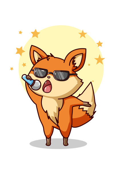 一个歌手的狐狸图片下载