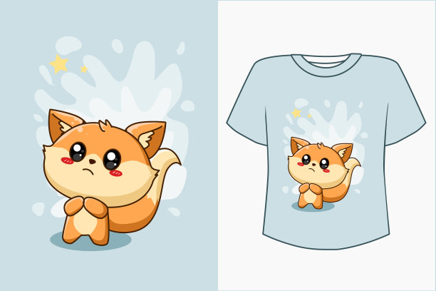 模拟快乐狐狸卡通图片下载