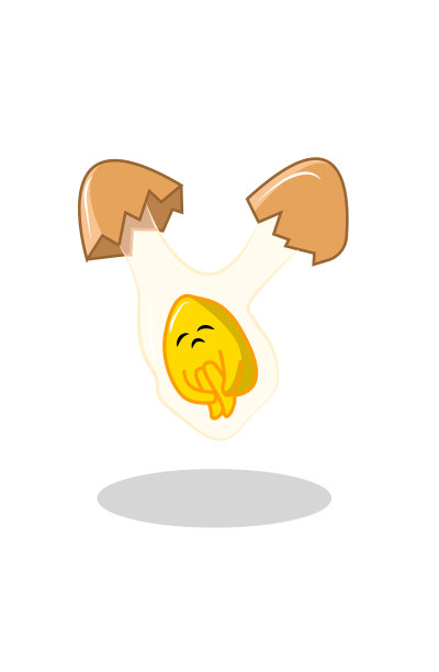 悲伤的破碎的鸡蛋图片下载