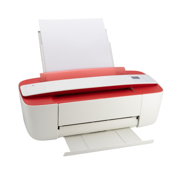 喷墨打印机隔离白色。图片下载