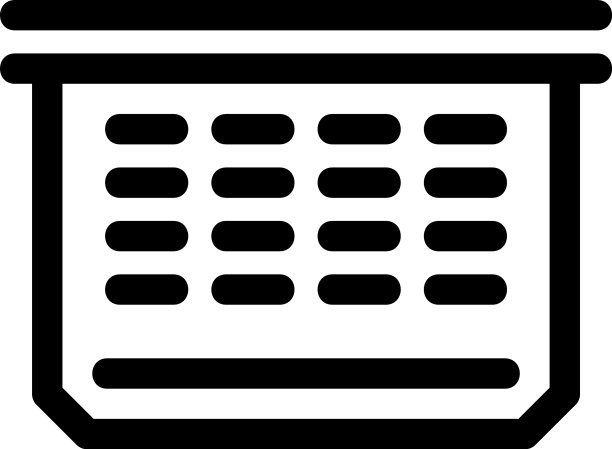 日历图标或标志孤立符号符号图片下载