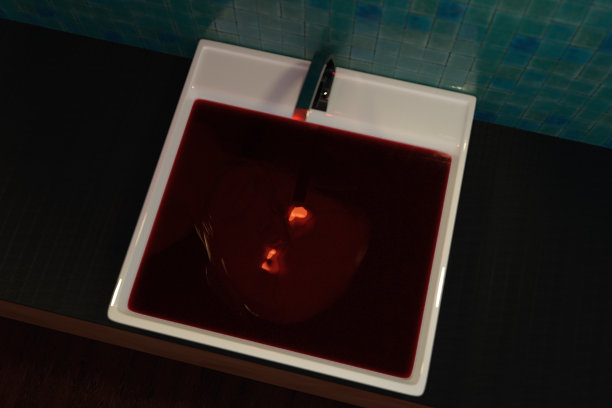 浴室里的恶魔和恐怖图片下载