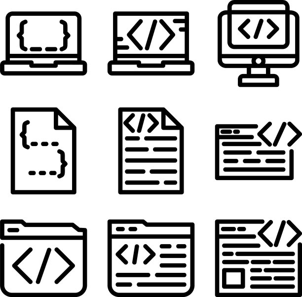 编码图标或标志孤立符号符号图片下载