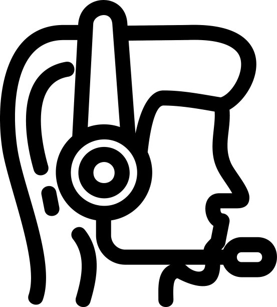 客户支持图标或标志孤立标志符号图片下载