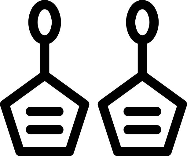 耳环图标或标志孤立符号符号图片下载