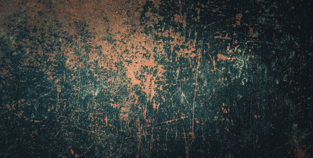 难看的东西是五彩缤纷的。用旧油漆覆盖的金属纹理。破旧表面的背景图片下载