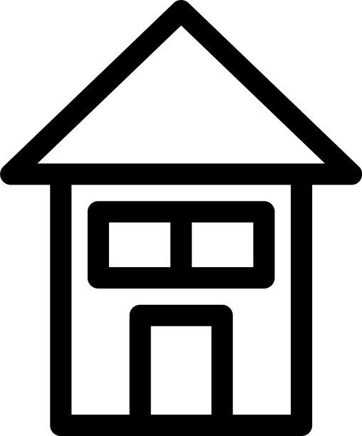 住宿图标或徽标隔离符号图片下载