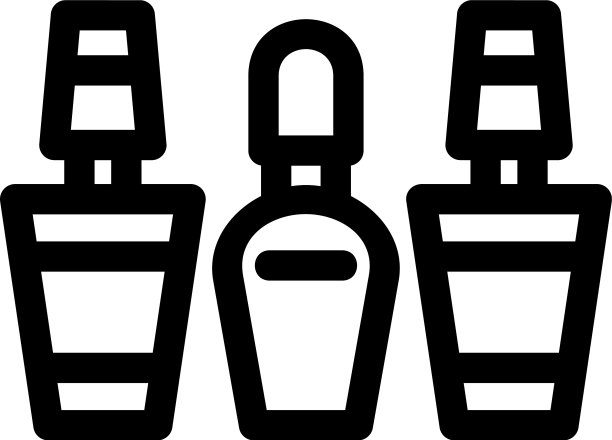 指甲油图标或标志图片下载