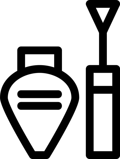 指甲油图标或标志图片下载