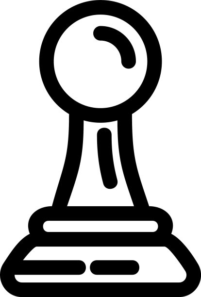 隔离的印章图标或LOGO标志符号图片下载
