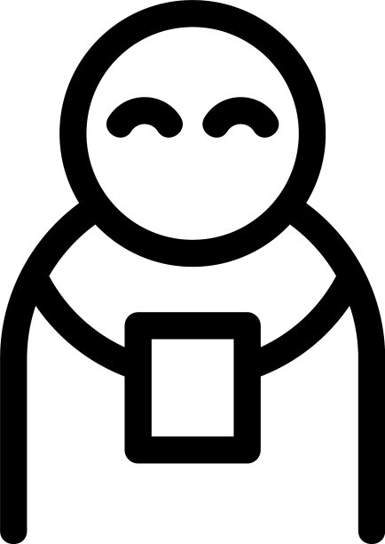 导游图标或标志孤立标志符号图片下载