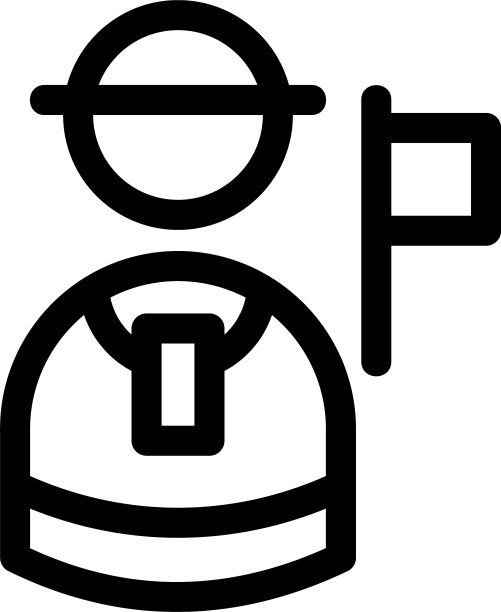 导游图标或标志孤立标志符号图片下载