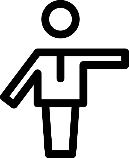 导游图标或标志孤立标志符号图片下载