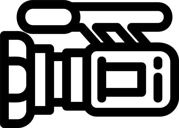 摄像机图标或标志孤立标志符号图片下载