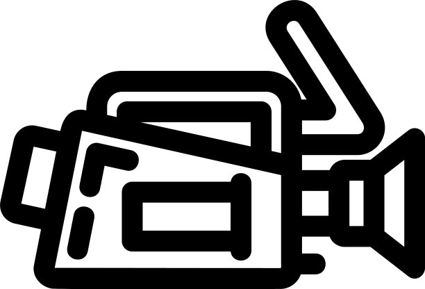 摄像机图标或标志孤立标志符号图片下载