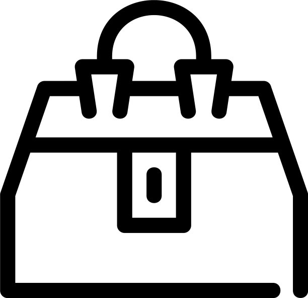 女包图标或标志孤立标志符号图片下载