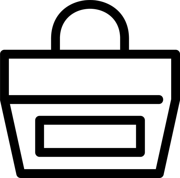 女包图标或标志孤立标志符号图片下载