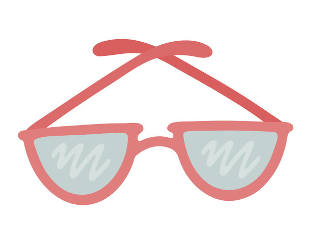 太阳镜太阳眼镜夏天配件红色图片下载