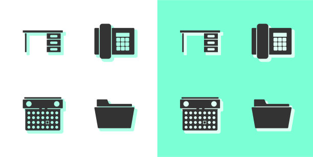设置文档文件夹、办公桌日历和日历图片下载