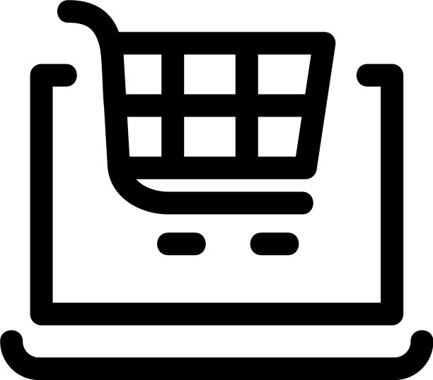 电子商务图标或标识孤立的标志符号图片下载