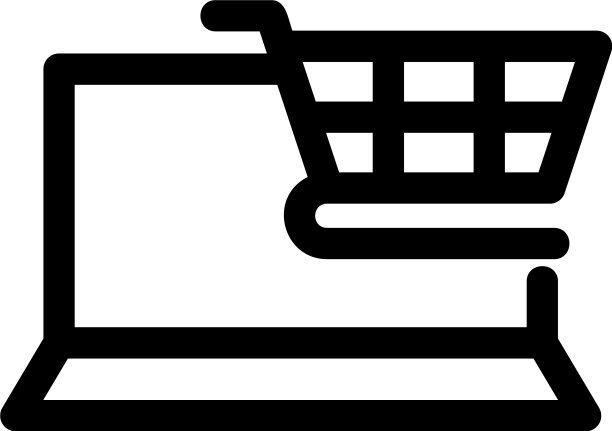 电子商务图标或标识孤立的标志符号图片下载