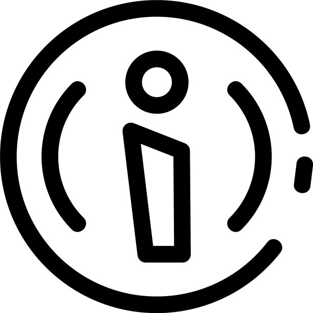 信息图标或独立标志符号图片下载