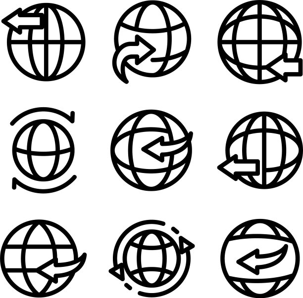 物流图标或logo孤立标志符号图片下载