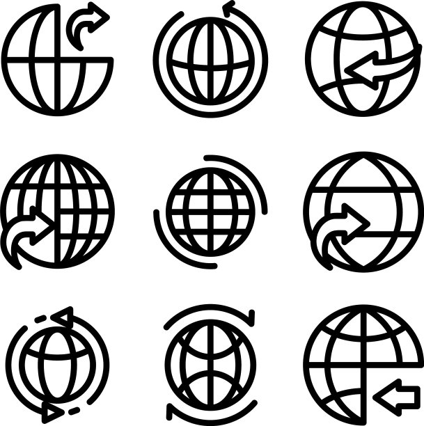 物流图标或logo孤立标志符号图片下载
