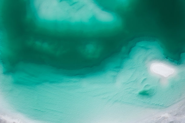 无人机视角盐湖/青海，中国图片下载