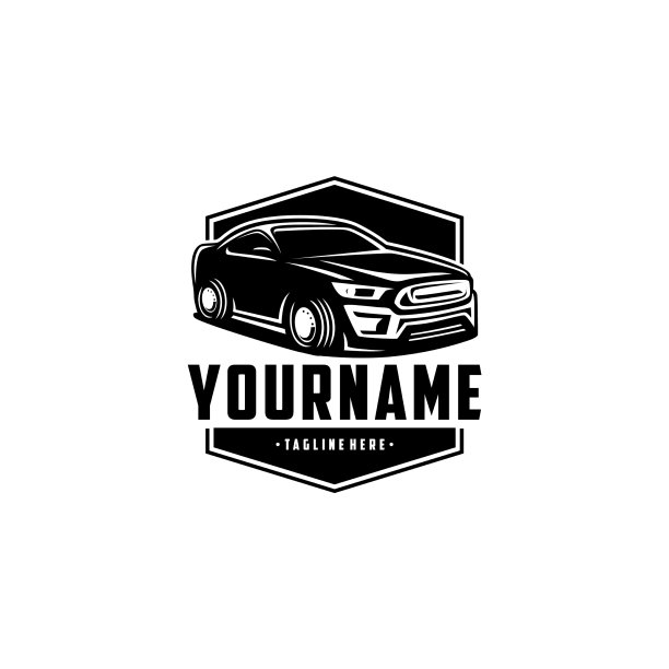 复古汽车标识模板设计复古徽章图片下载