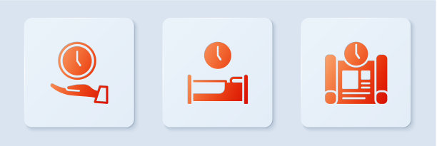 设置睡眠时钟和项目时间计划图片下载