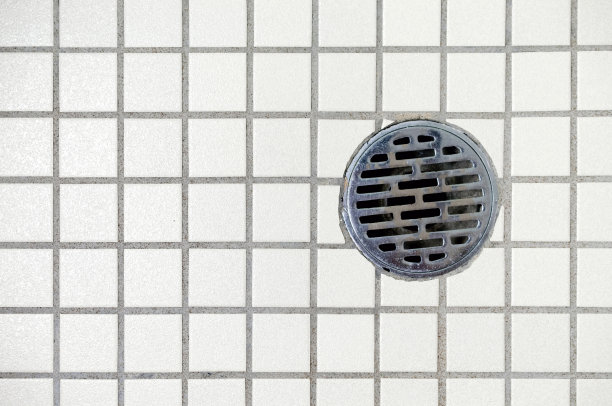 浴室地板和浴室排水图片下载