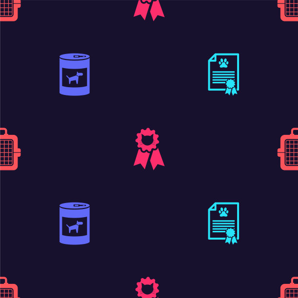 设置猫狗罐头猫证书图片下载